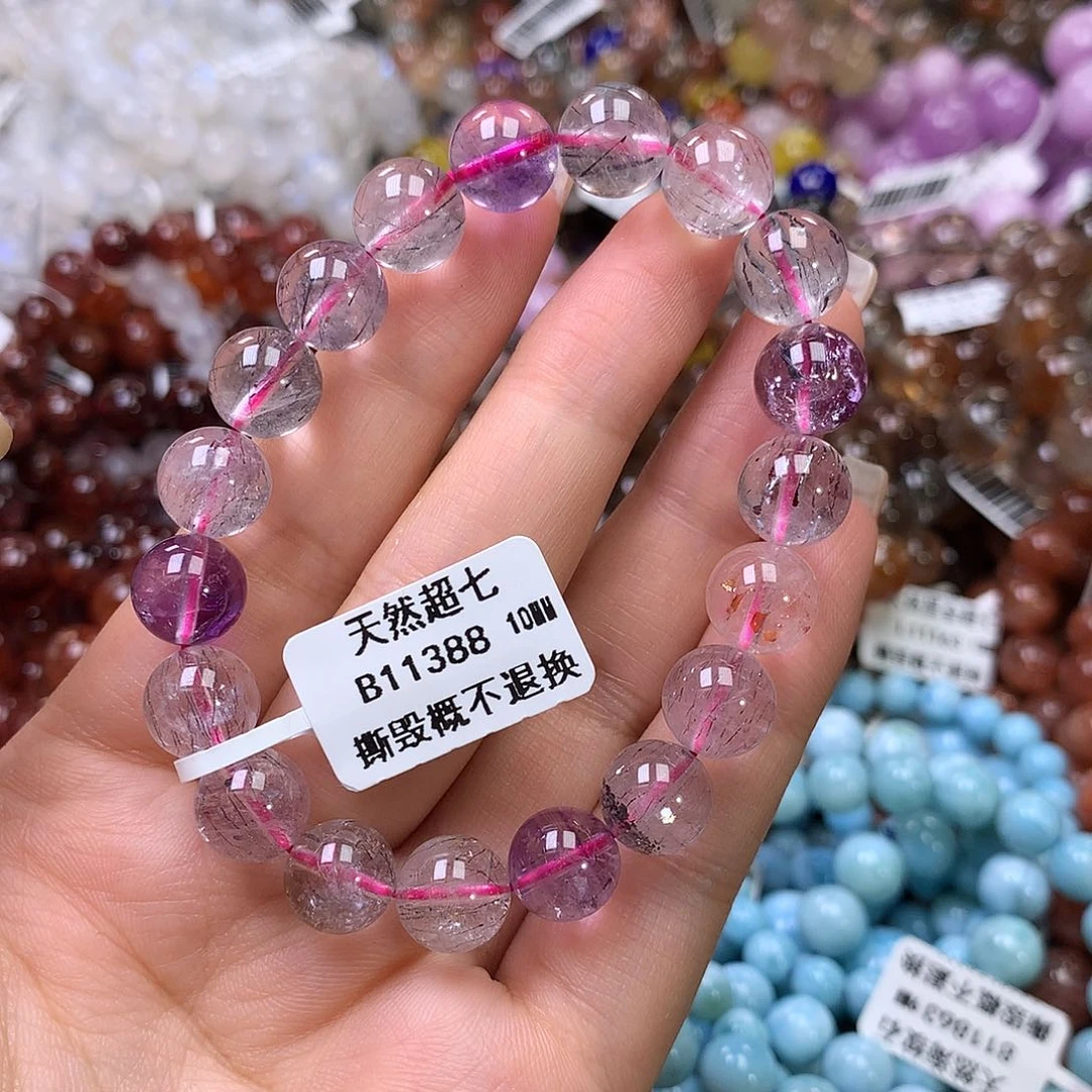 水晶手链未镶嵌，