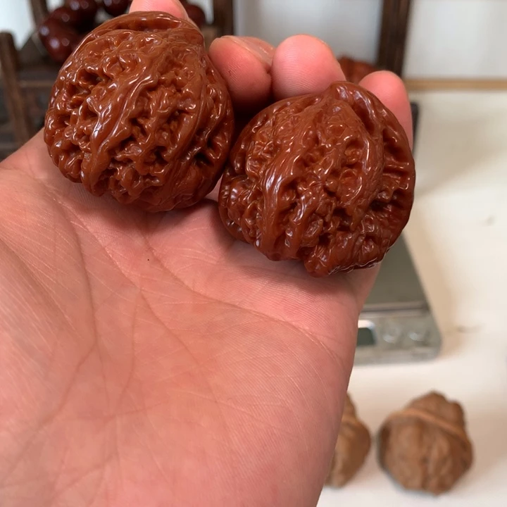 文玩核桃吊坠摩*犀牛望月7 WCH#00#