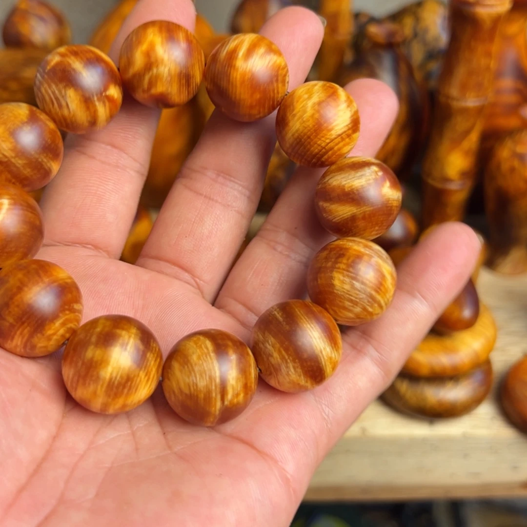 客***长松木（琥珀木）无事牌