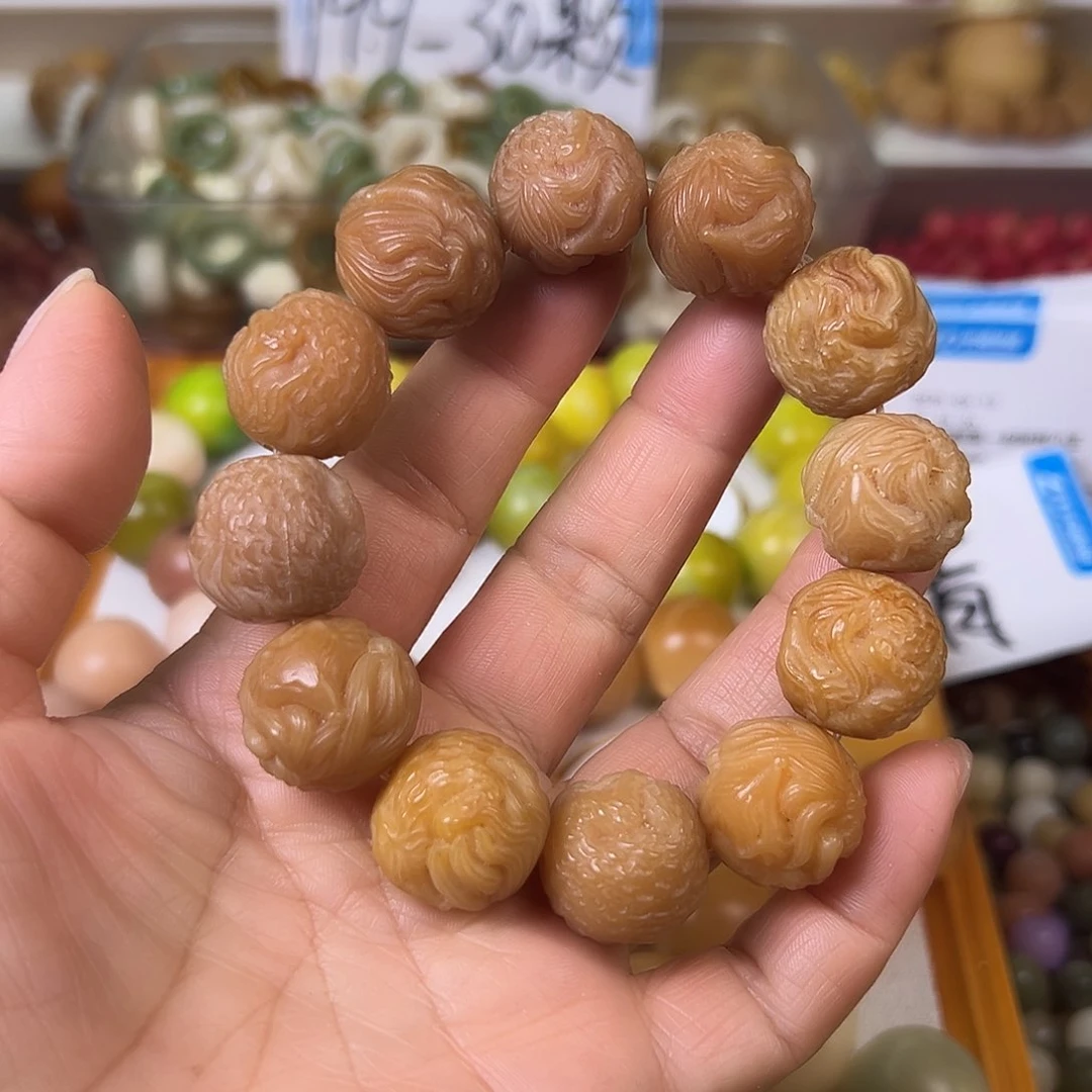 菩提根/象牙果吊坠瑕疵风九1条