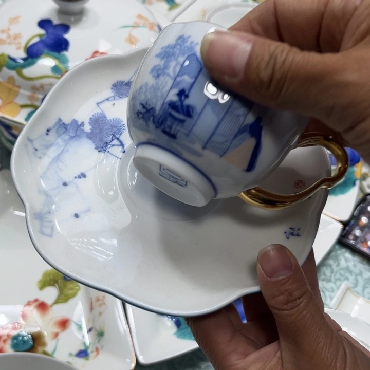 瓷片咖啡杯一个微瑕