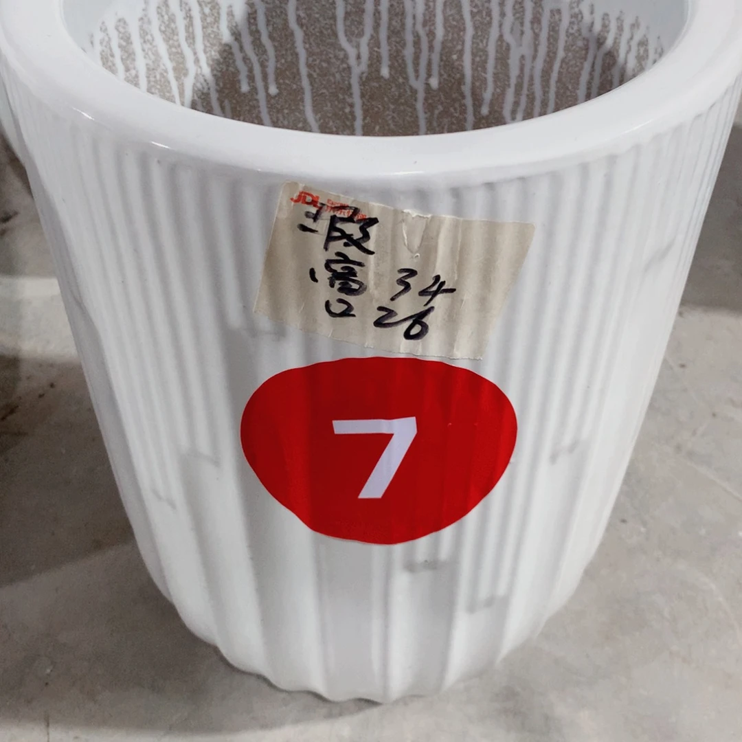 【闪购商品】陶瓷花盆默认瑕疵