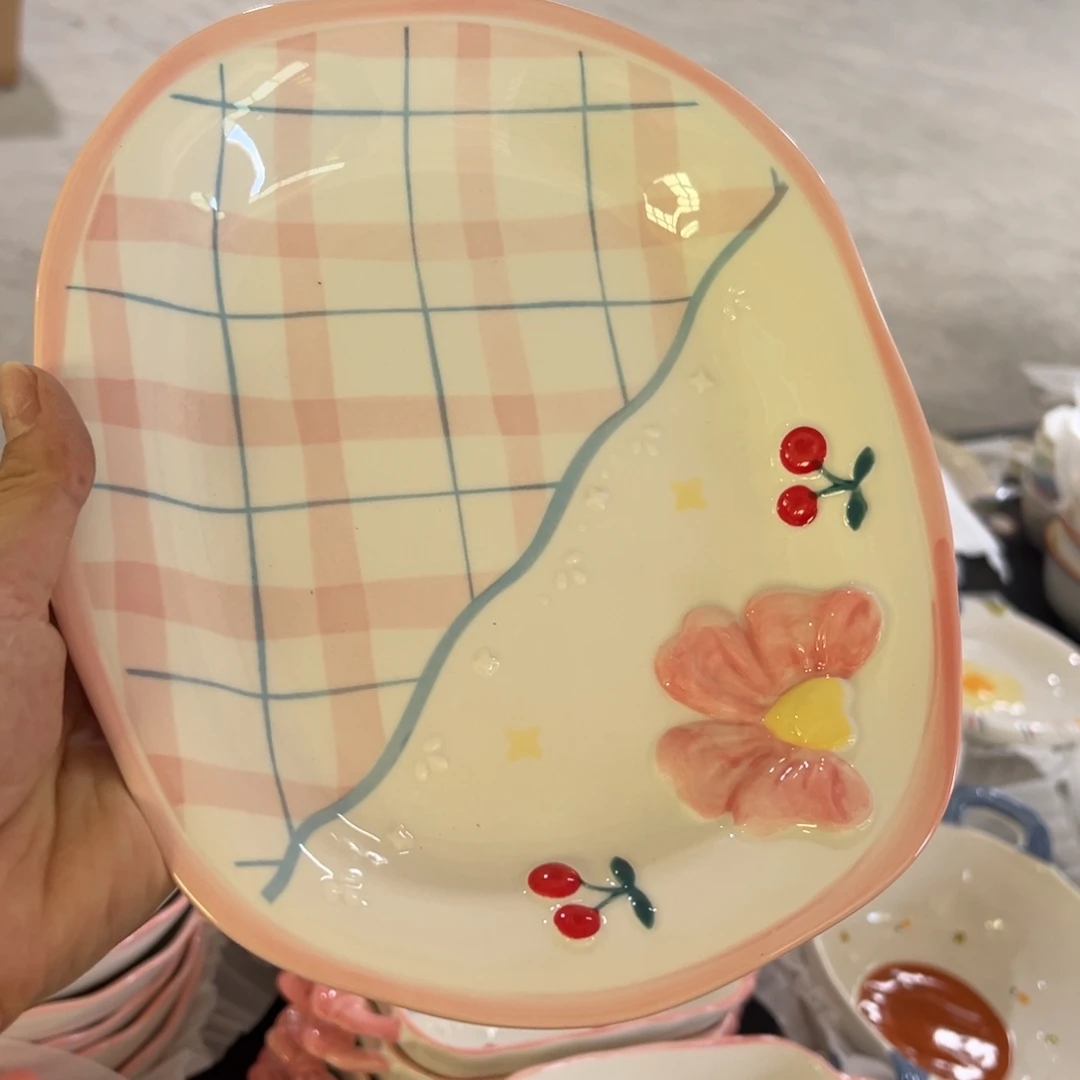 摆件高温陶瓷釉下彩正品