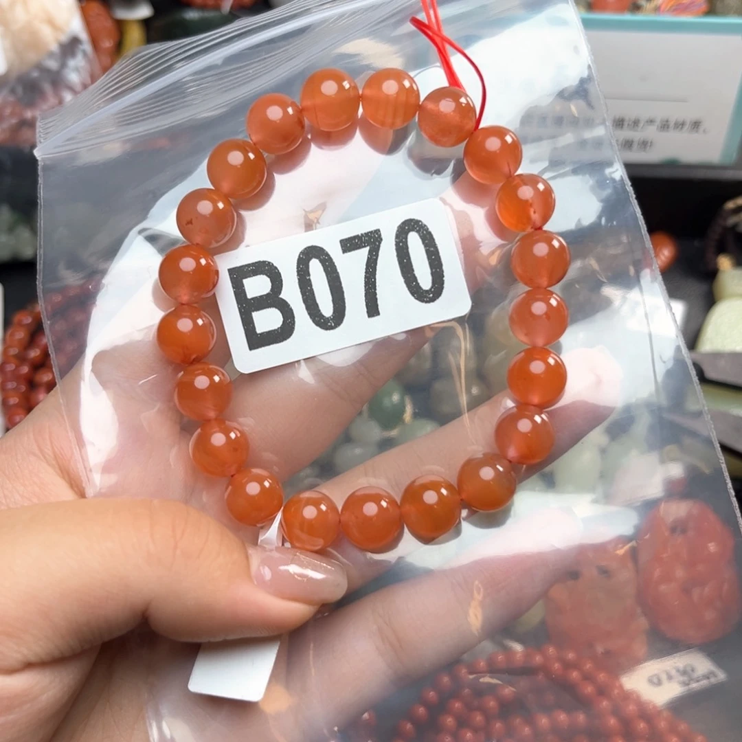 未镶嵌南红玛瑙珠宝奇石9*o