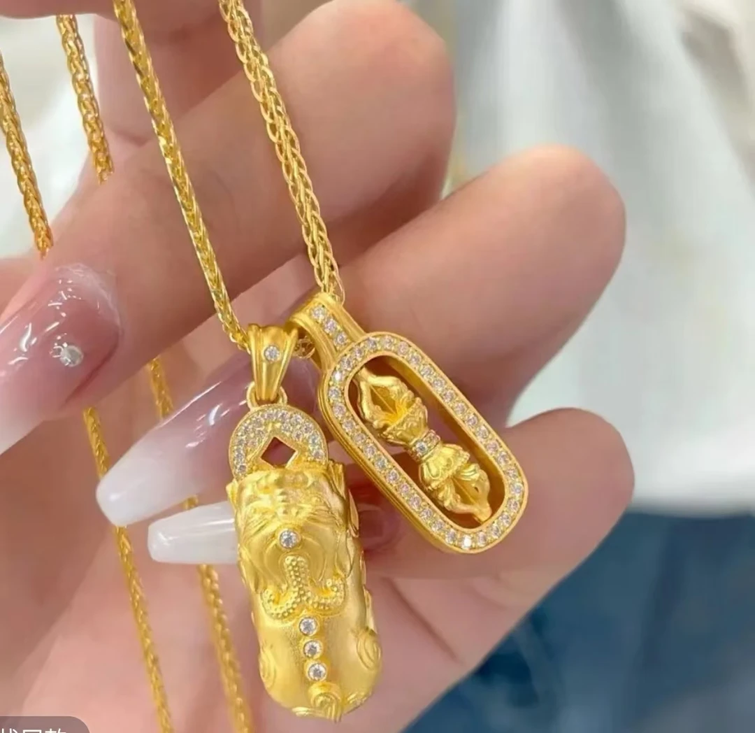 合金项链 貔貅金刚杵