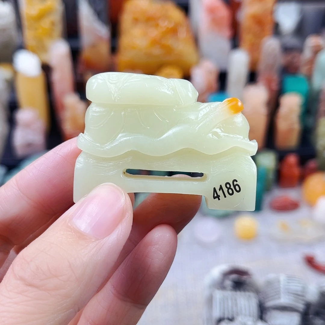 寿山石印石4186包邮包刻