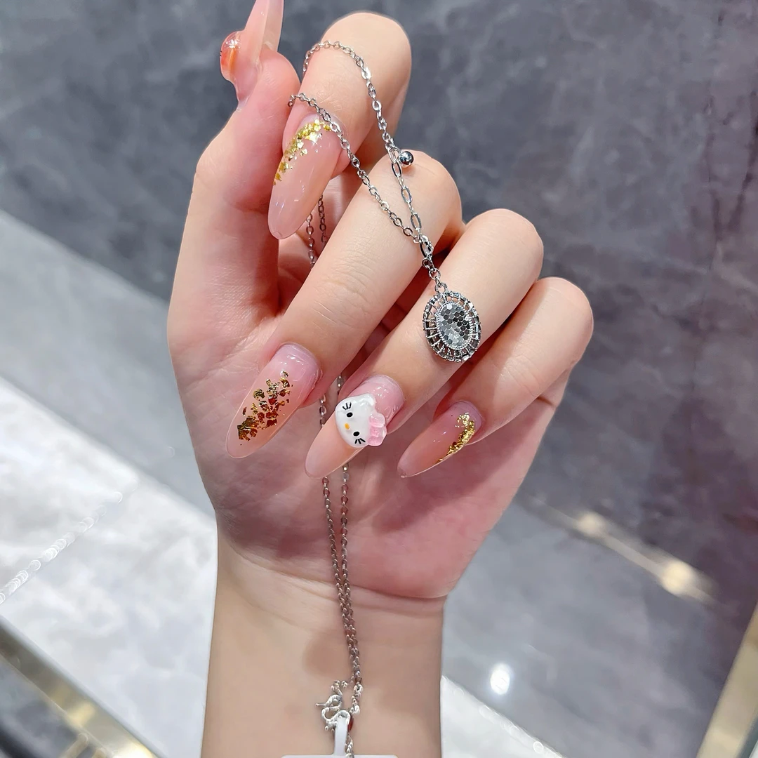 pt950 铂首饰 镂空圆牌碎碎冰套链