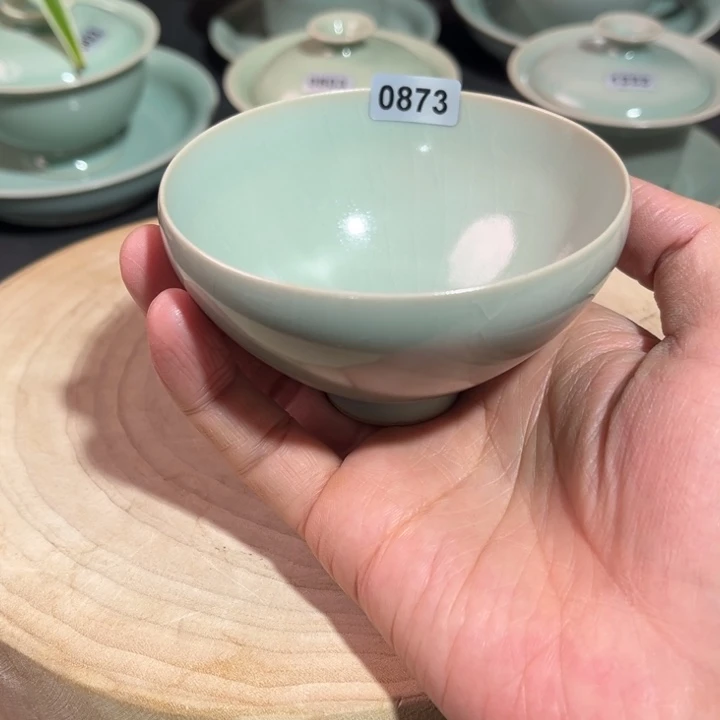 汝瓷0873 青鸾汝瓷汝州发货