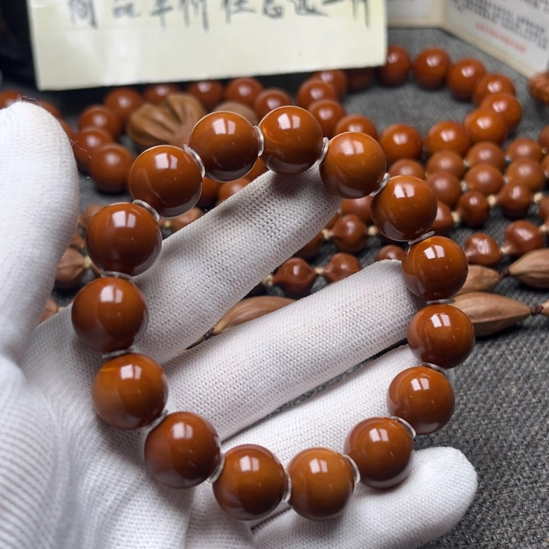 橄榄核手串/手链?**明1.45全品色差