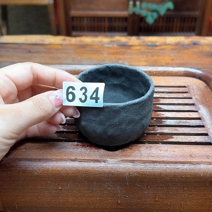 纯手工制作粗陶茶具