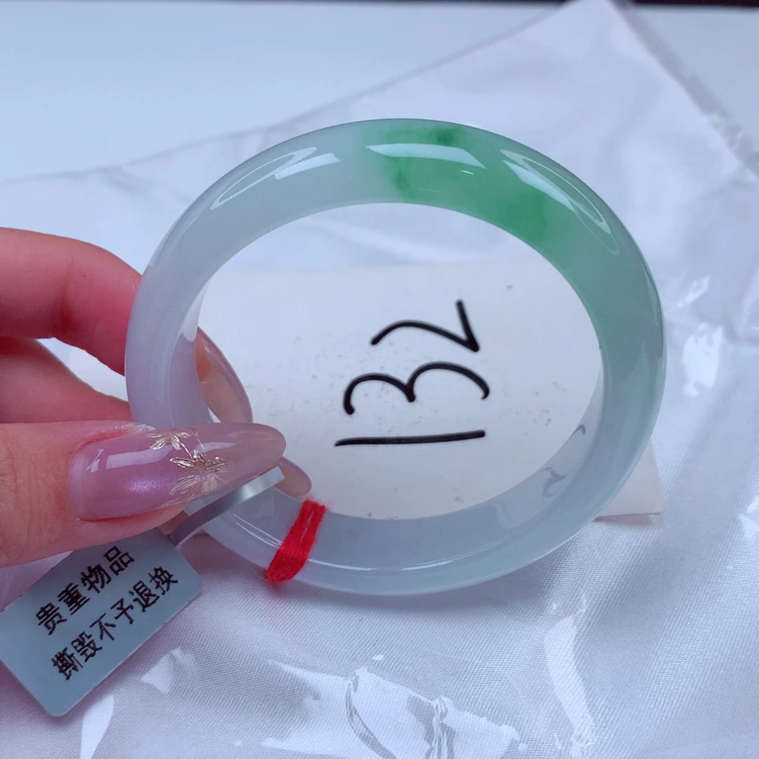 翡翠手镯未镶嵌翡翠54贵妃