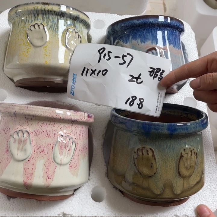 粗陶多肉花盆微瑕570