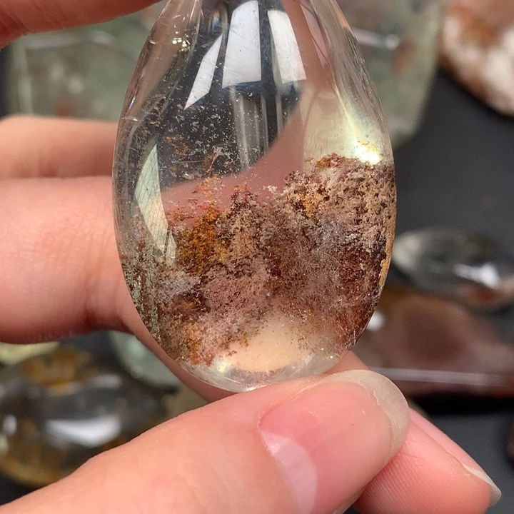 未镶嵌颈饰水晶兰**山天然