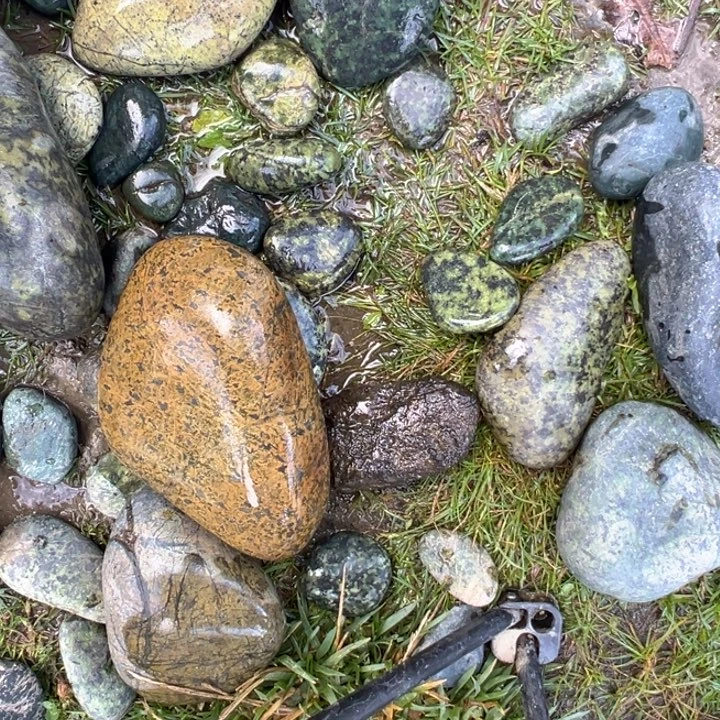 用***8蛇纹石玉未镶嵌西藏藏玉药王石