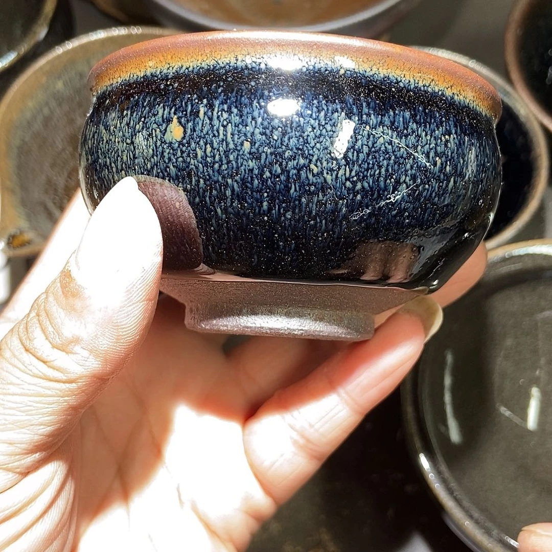 茶盏500 建阳建窑建盏微瑕