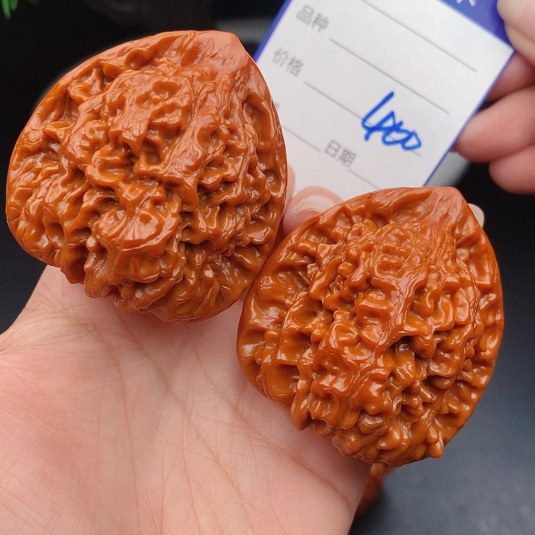把件文玩核桃49官帽400
