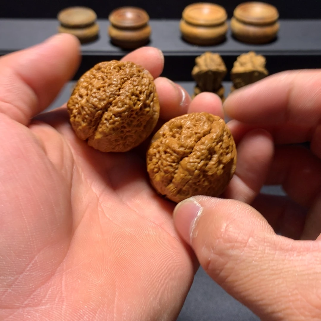 把件文玩核桃B龙脊王39mm