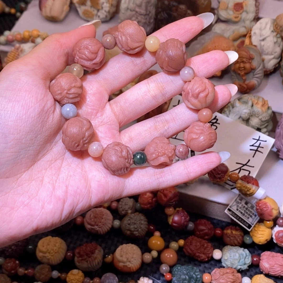 石英质玉（阿拉善玉）未镶嵌手链