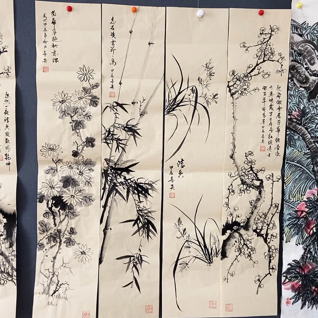 国画赵春英手绘作品欣赏23.120