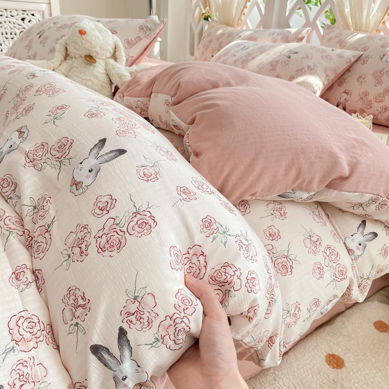 【超柔软加厚超柔软】美拉德母婴级A类四件套床上床单床套四件套