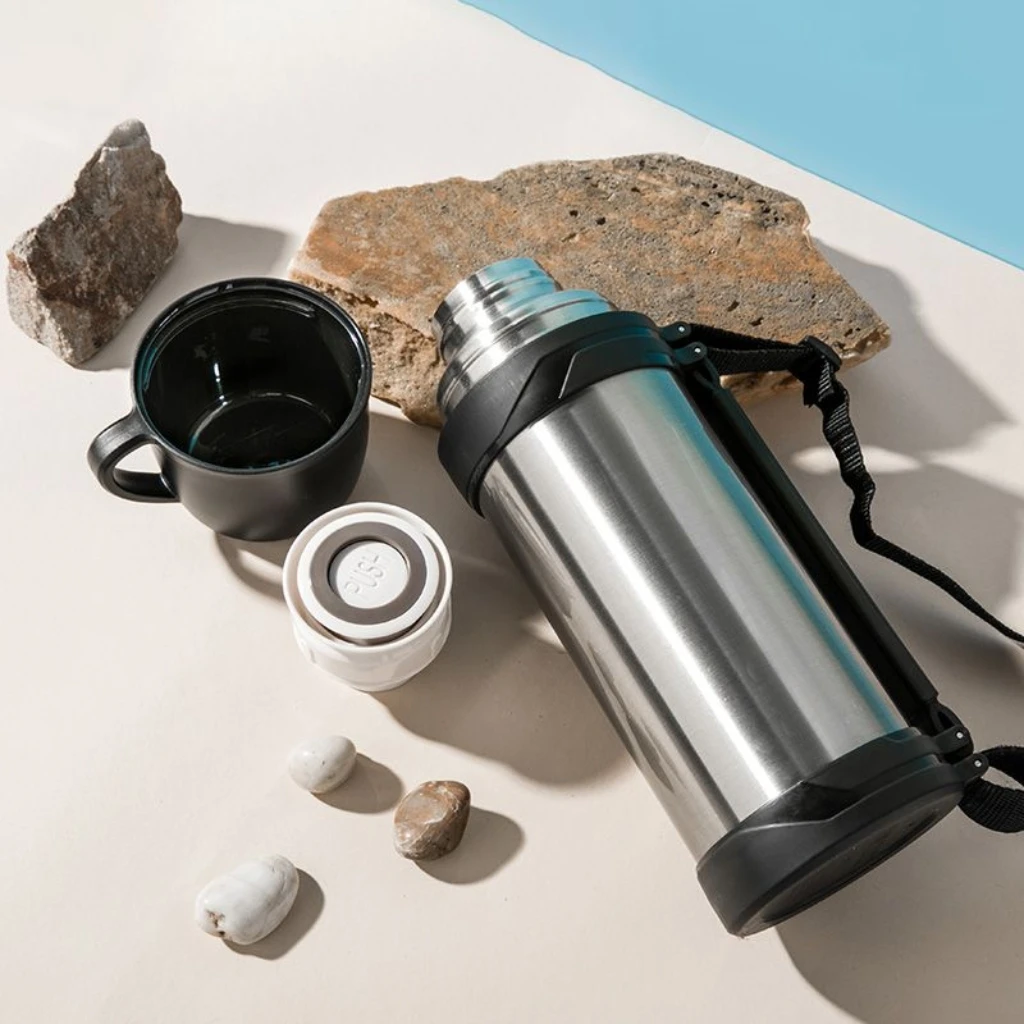 保温杯男大容量水杯户外茶杯运动便携车载微瑕疵