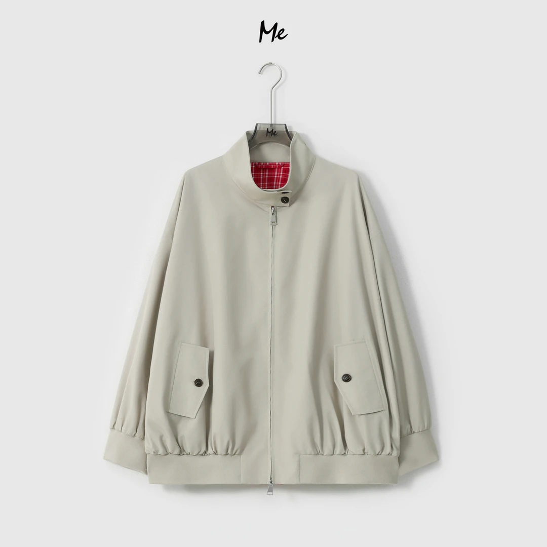 ME【G哈林顿飞行夹克】奢牌感os廓形显瘦百搭时尚休闲外套MESA0089