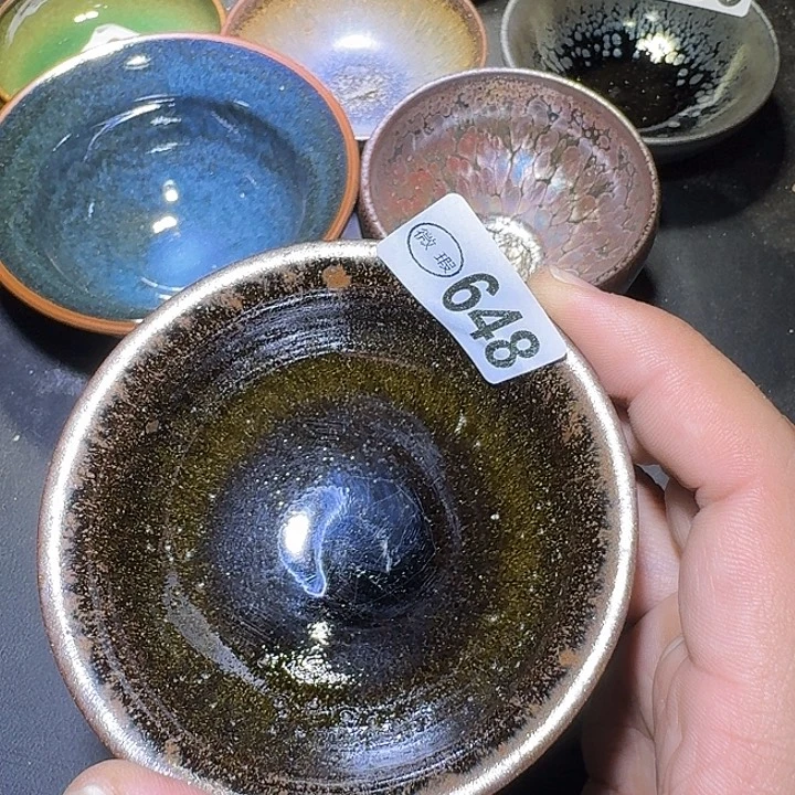 茶盏建盏瑕疵建盏