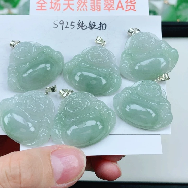 翡翠银S925镶嵌颈饰多样性发其1