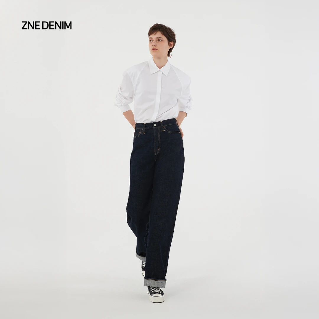 ZNE Jeans经典原色赤耳牛仔裤1230