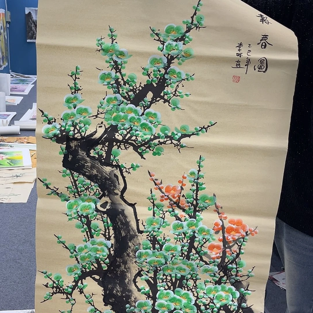 国画纯手绘作品欣赏