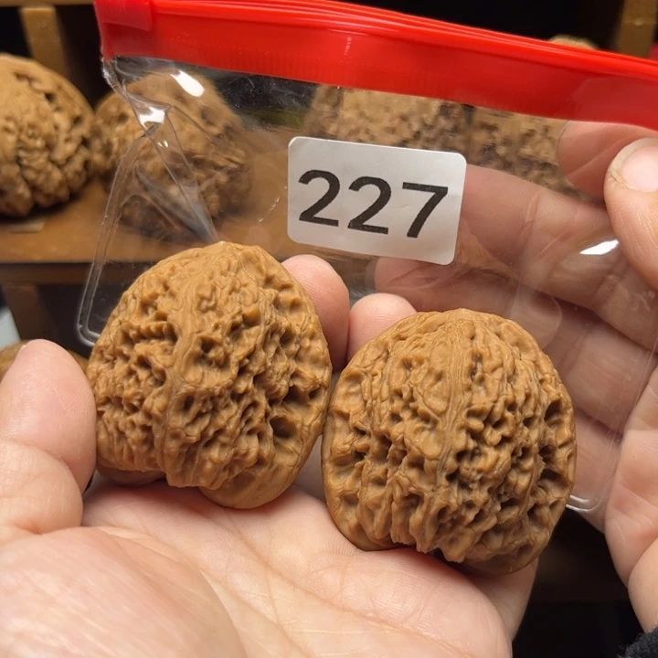 吊坠文玩核桃高炮蚂蚁纹41