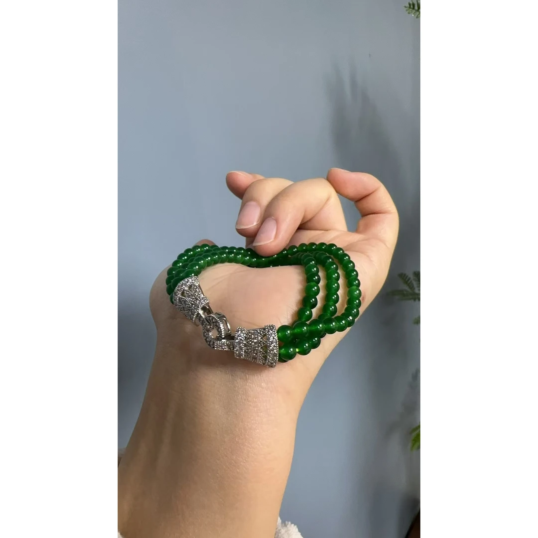 翡翠s925三生三世手链