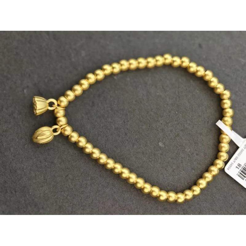 【金展珠宝】足金 两世欢手链