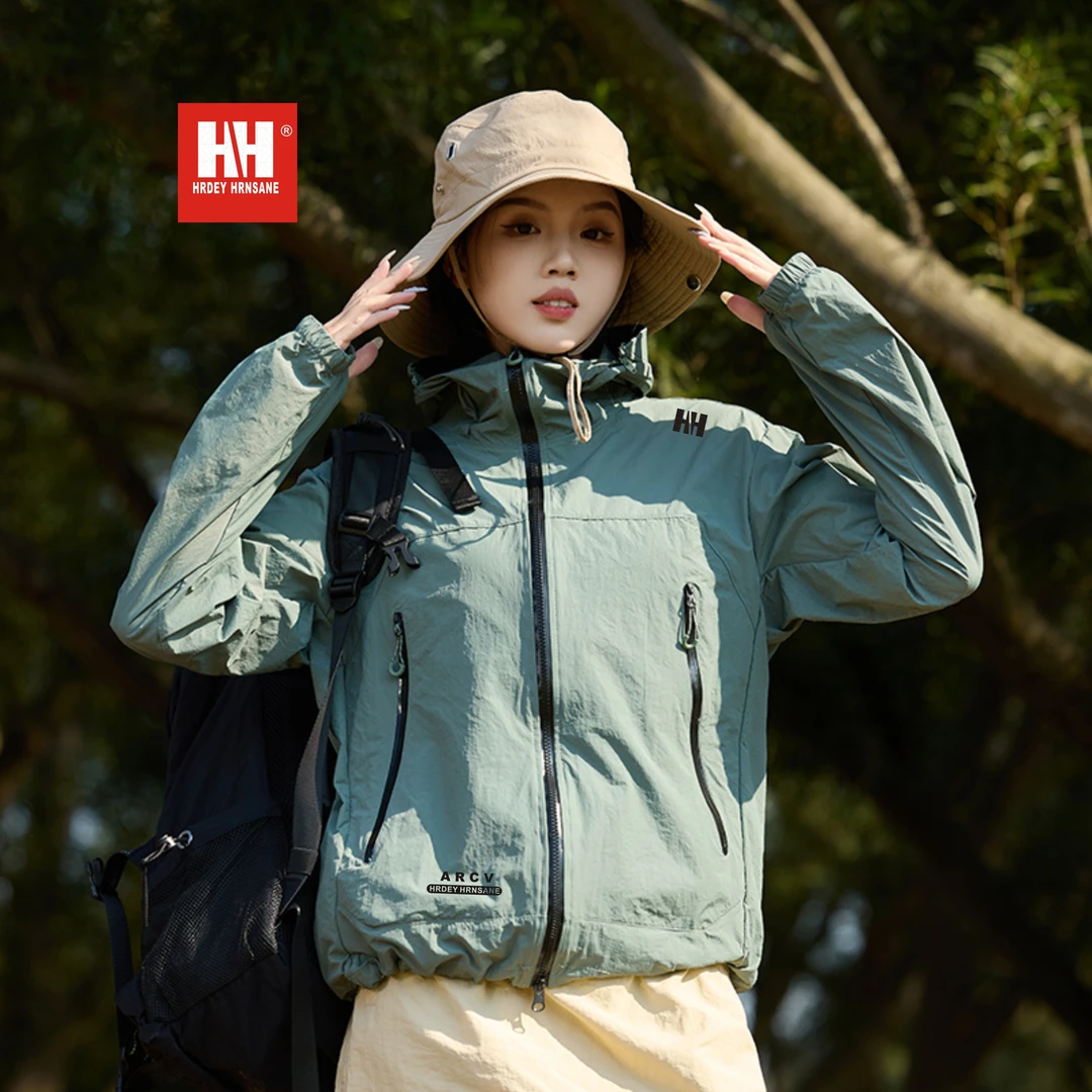 正品HH挪威航海新款山系夏冰丝凉感户外防紫外线轻薄防晒衣男女款