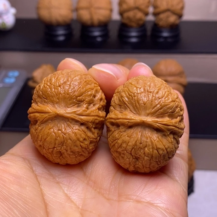 把件文玩核桃花生元宝28