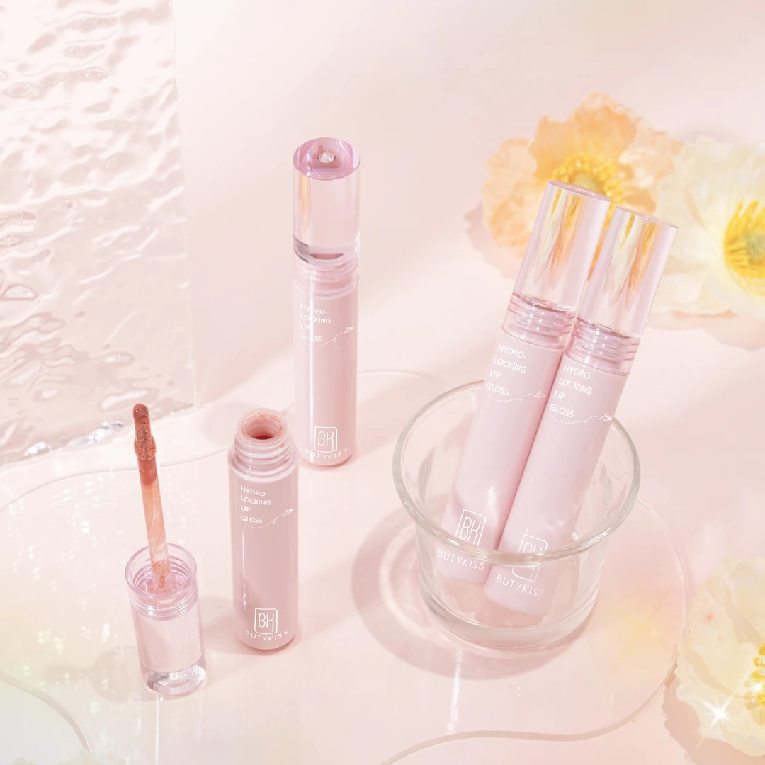 BK BEAUKISS 美好的吻 BK132 水光锁色唇釉 3g滋润