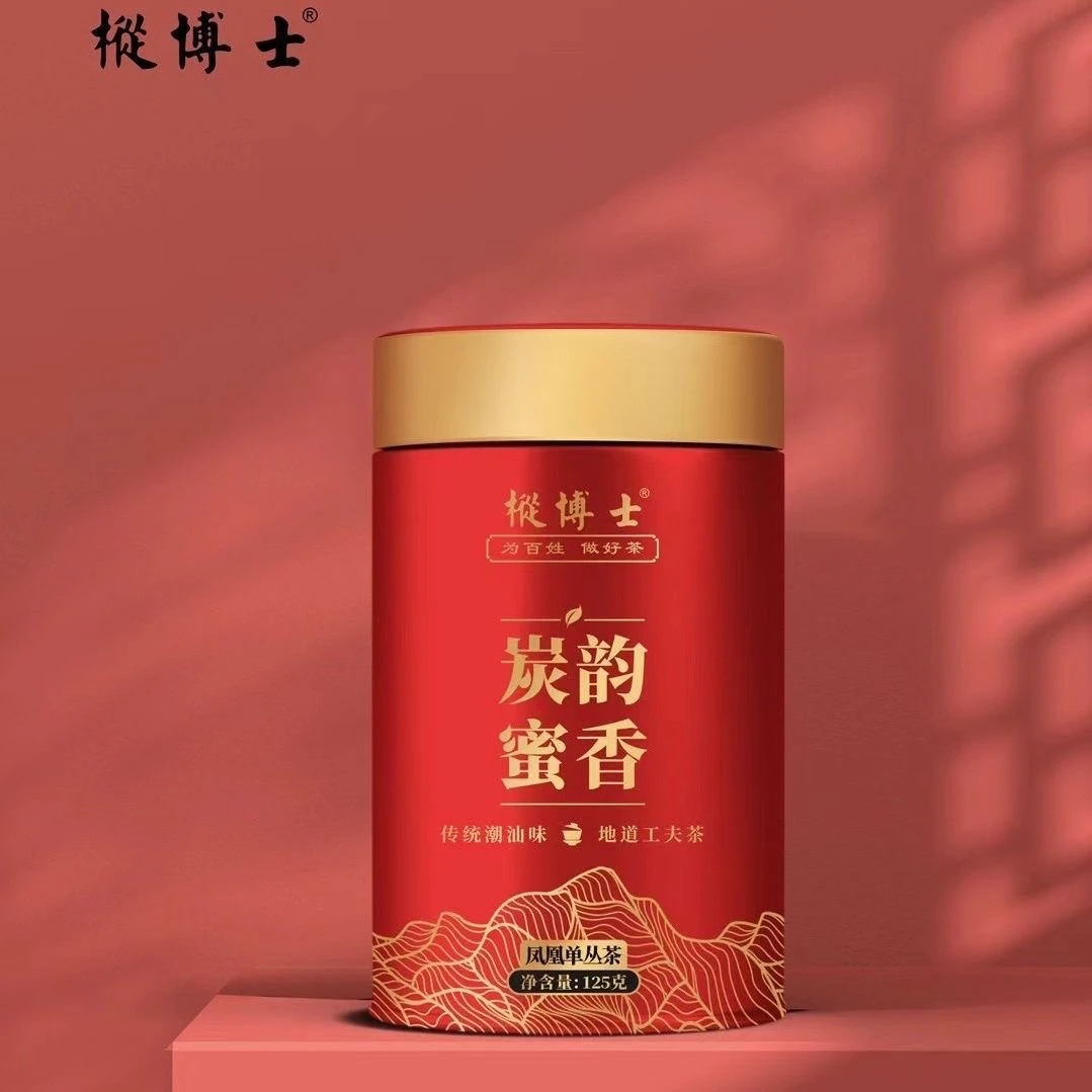 枞博士炭韵蜜香凤凰单丛蜜兰香罐装礼盒装125克/罐传统炭焙蜜味足