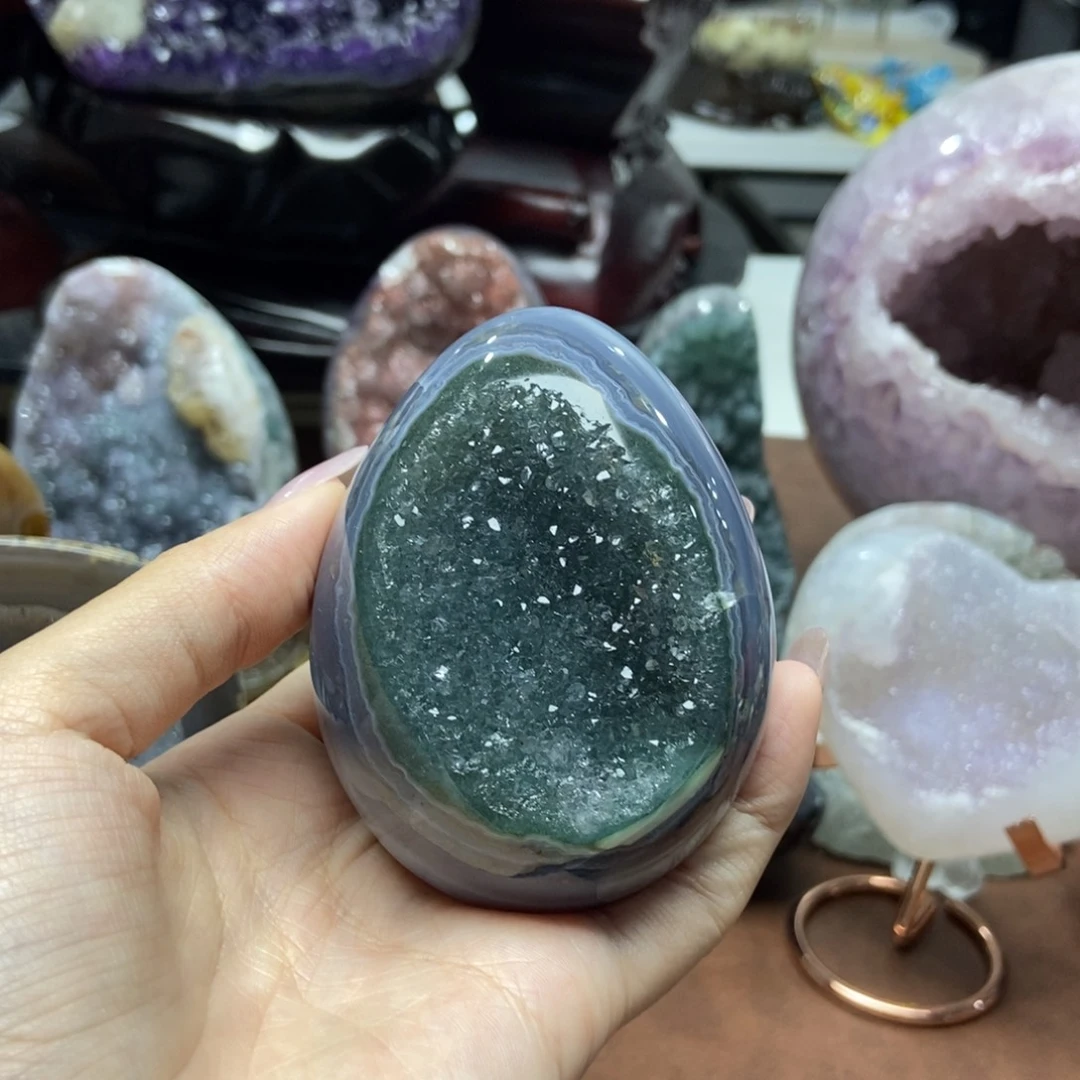 未镶嵌紫晶摆件水晶