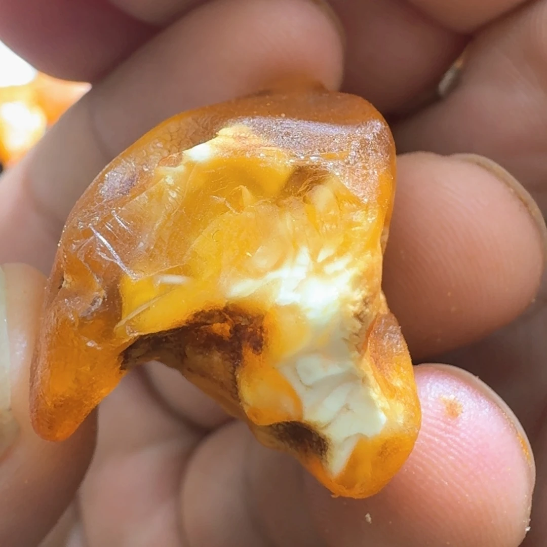 定制琥珀未镶嵌见****好专拍