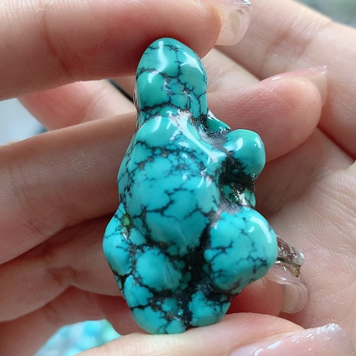 绿松石珠宝奇石未镶嵌