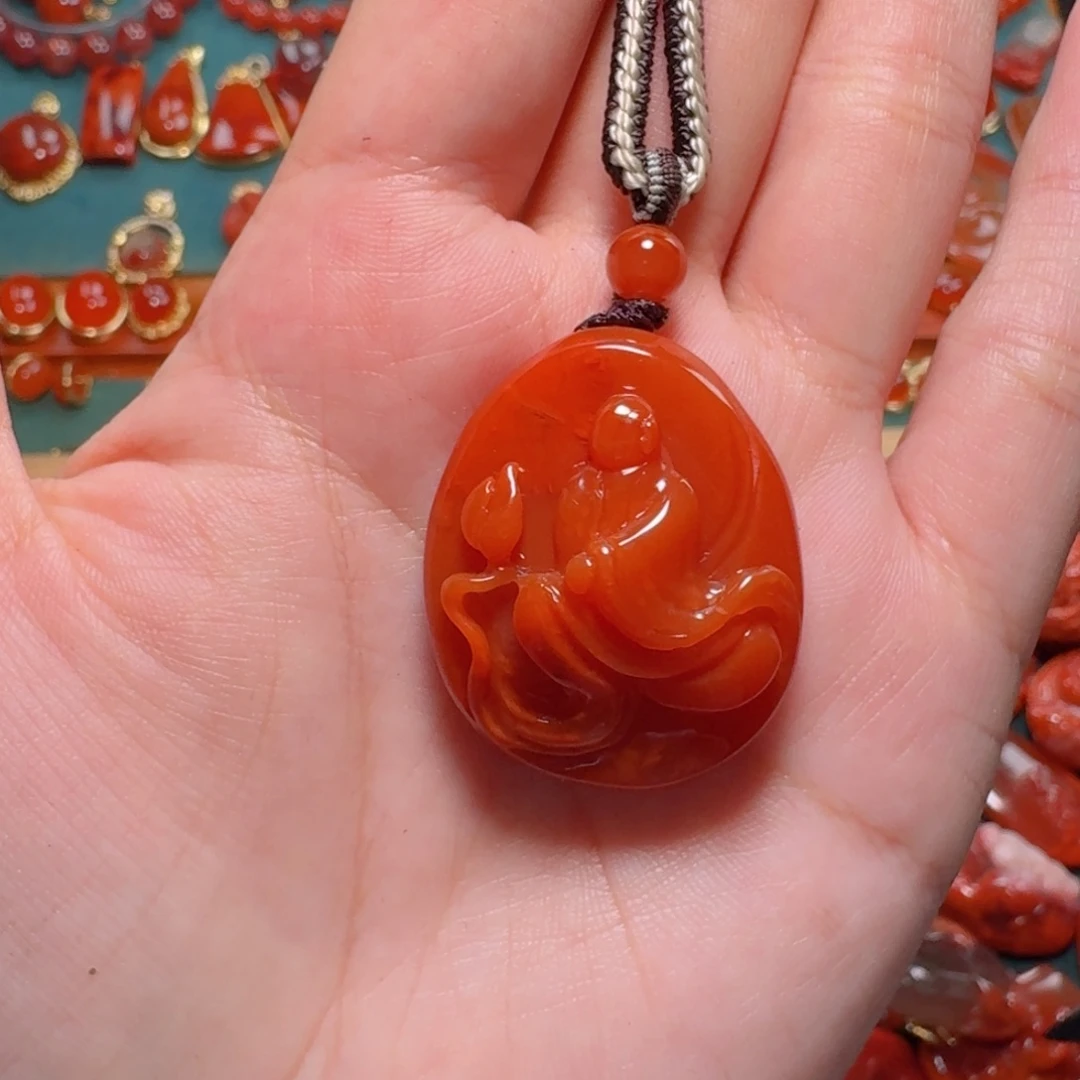 未镶嵌7+南红南红玛瑙