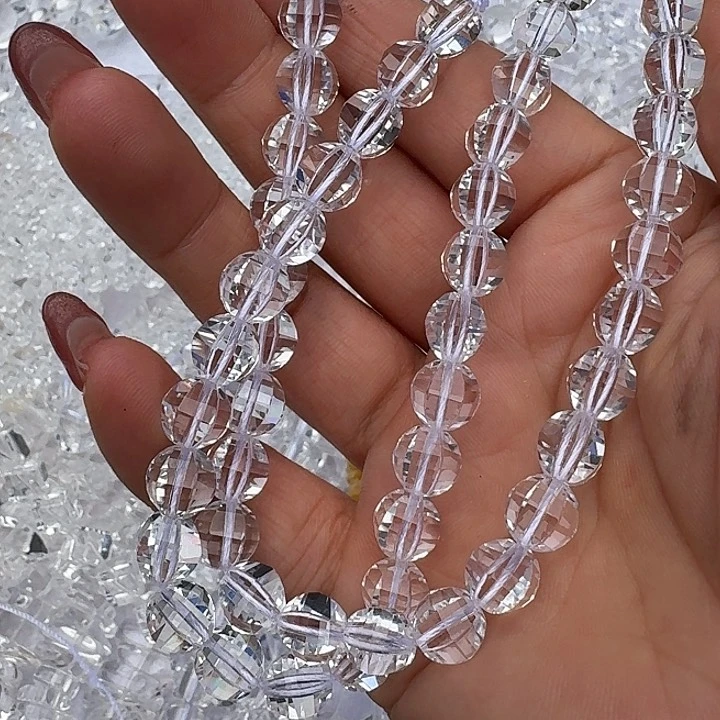 水晶珠宝半成品未镶嵌小****场