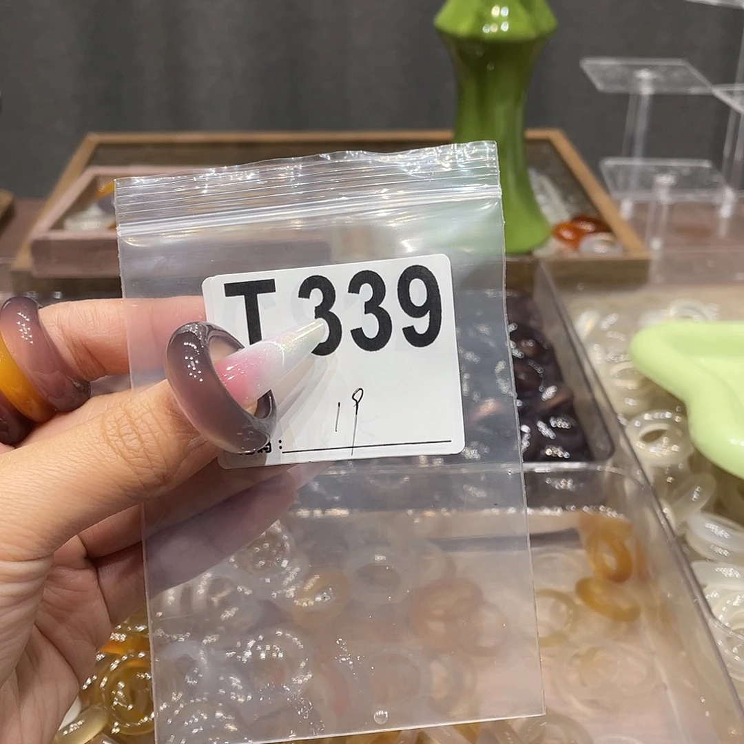 玛瑙/玉髓未镶嵌戒指339