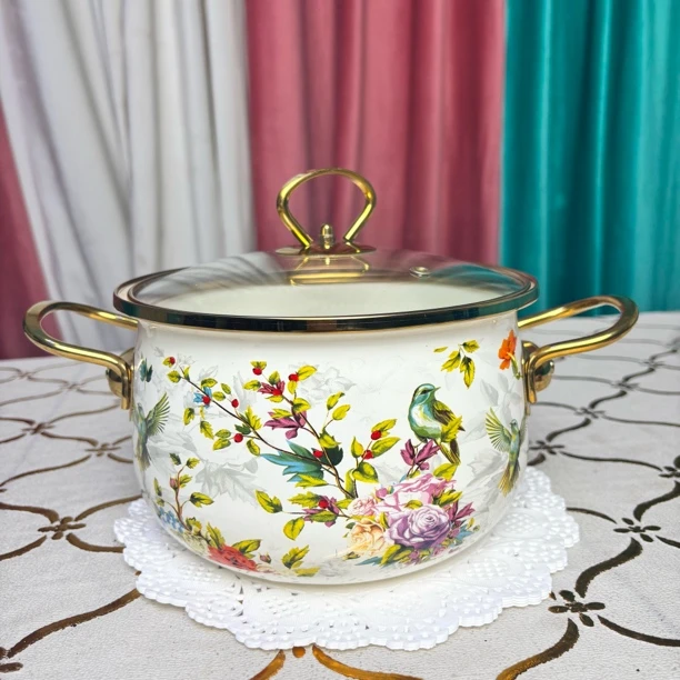 金属材质装饭菜盆