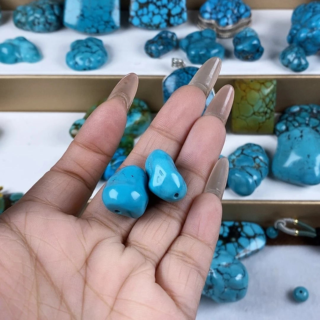 有***认高瓷精玉化蓝随型c