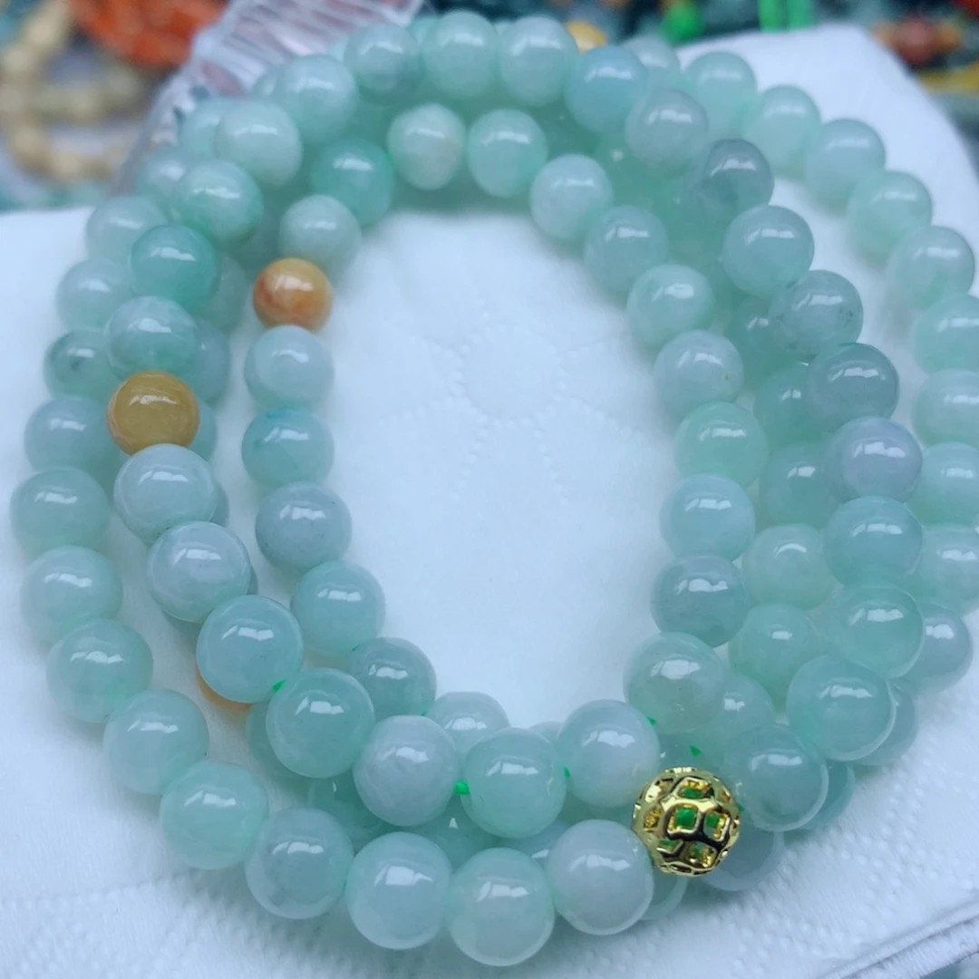 翡翠未镶嵌颈饰01