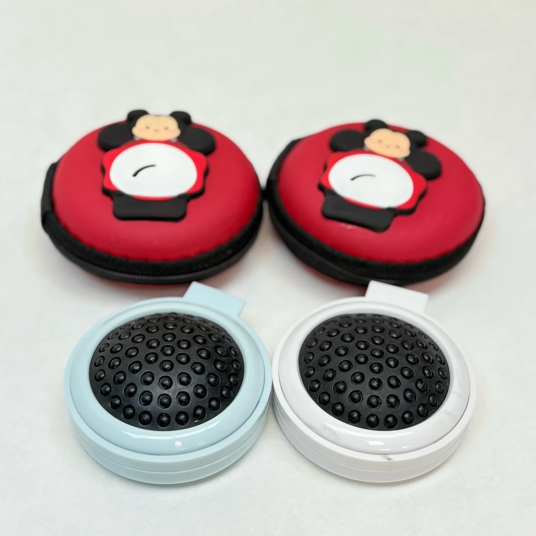 56961 迪家，2个耳机多功能收纳包+2个折叠镜梳