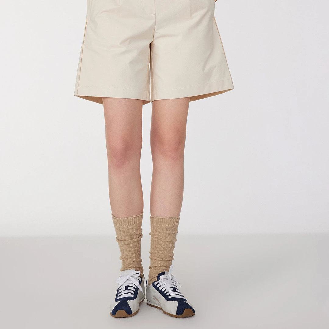 Teenie Weenie小熊休闲短裤女25年夏季新款TTTH252501W