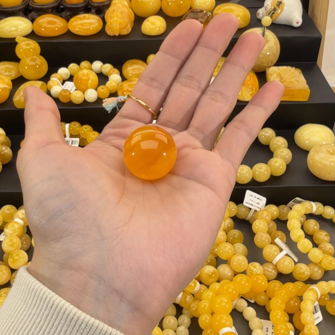 琥珀未镶嵌裸石琥珀蜜蜡