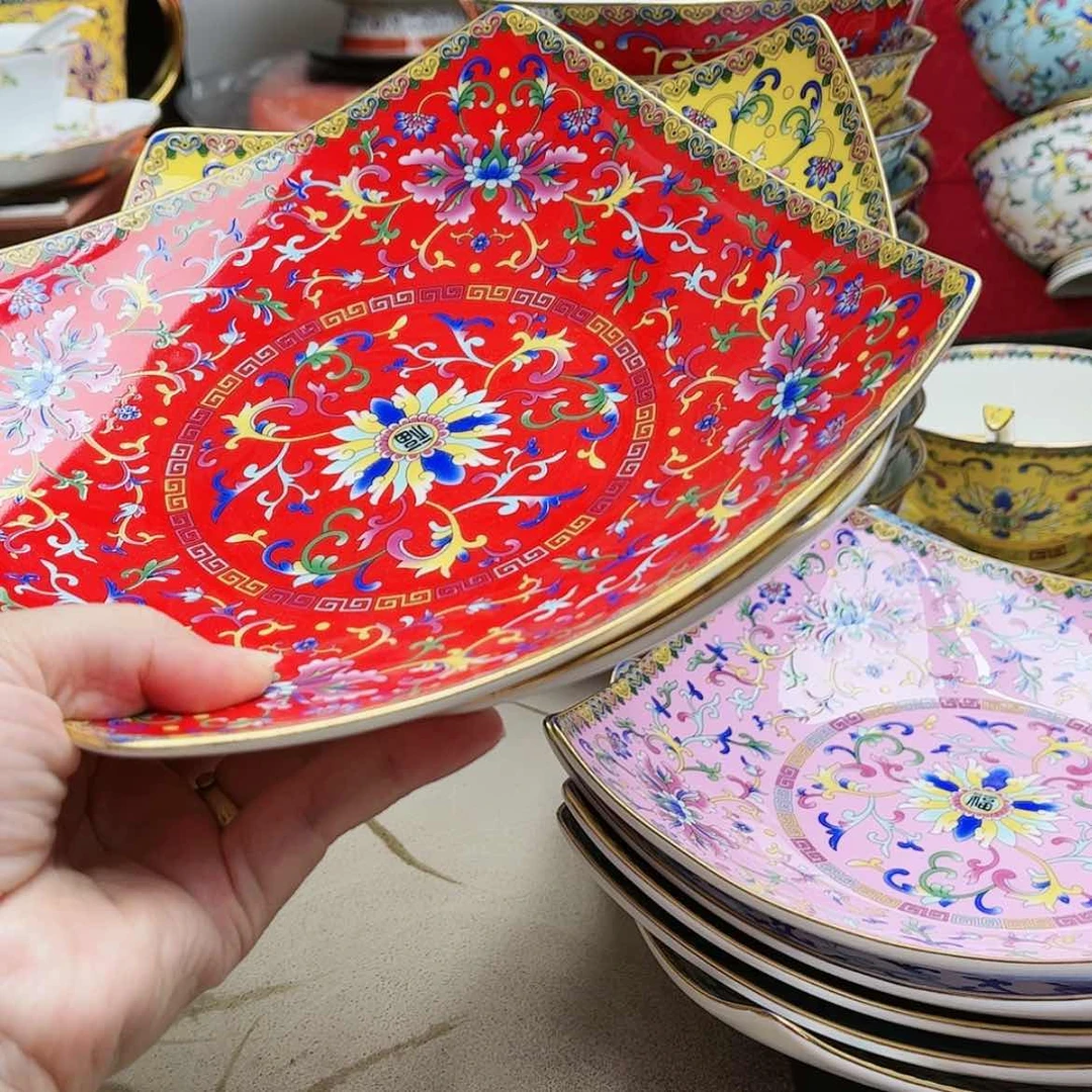 【闪购商品】珐琅8寸2个………………